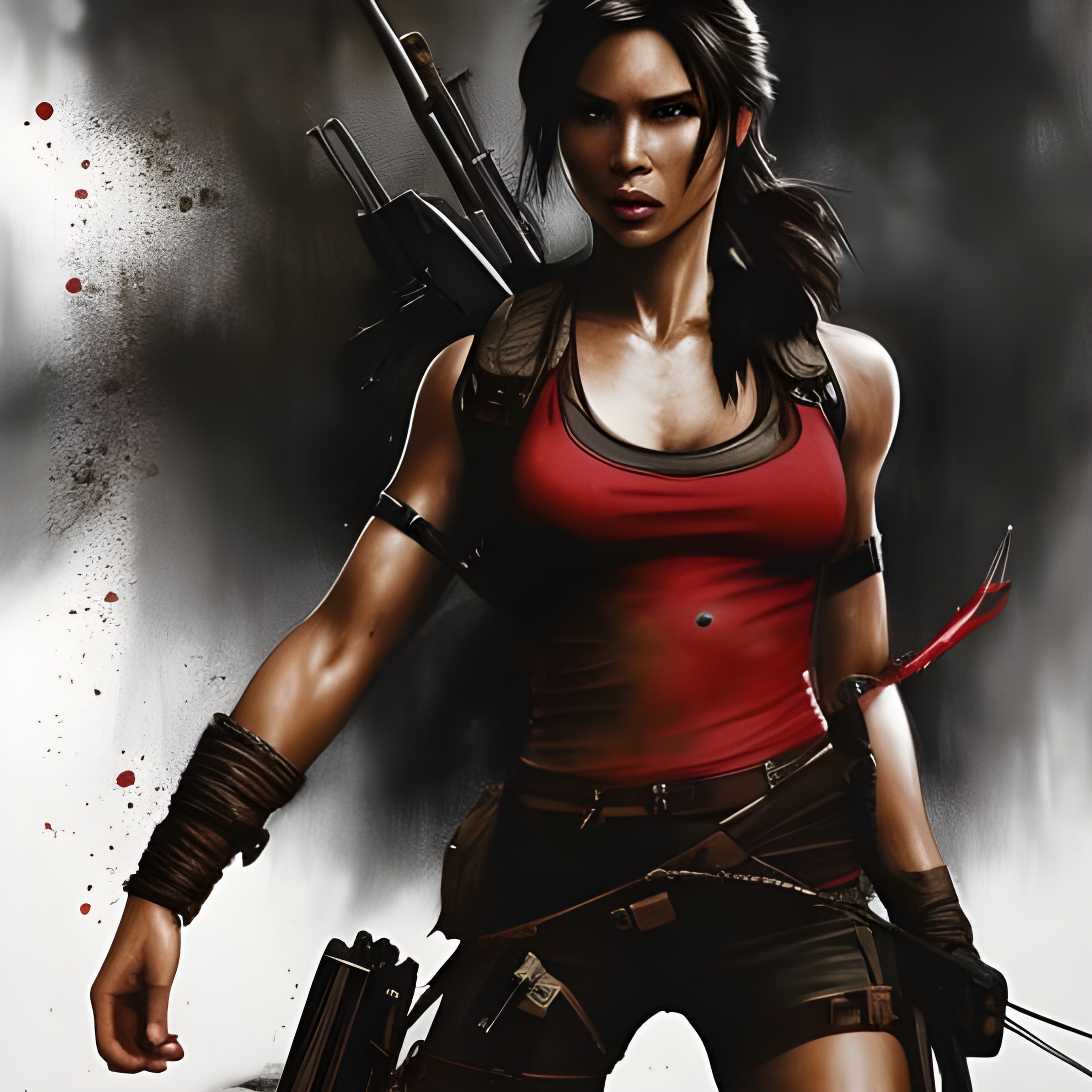 Lara Croft - AI Generated Artwork - NightCafe Creator