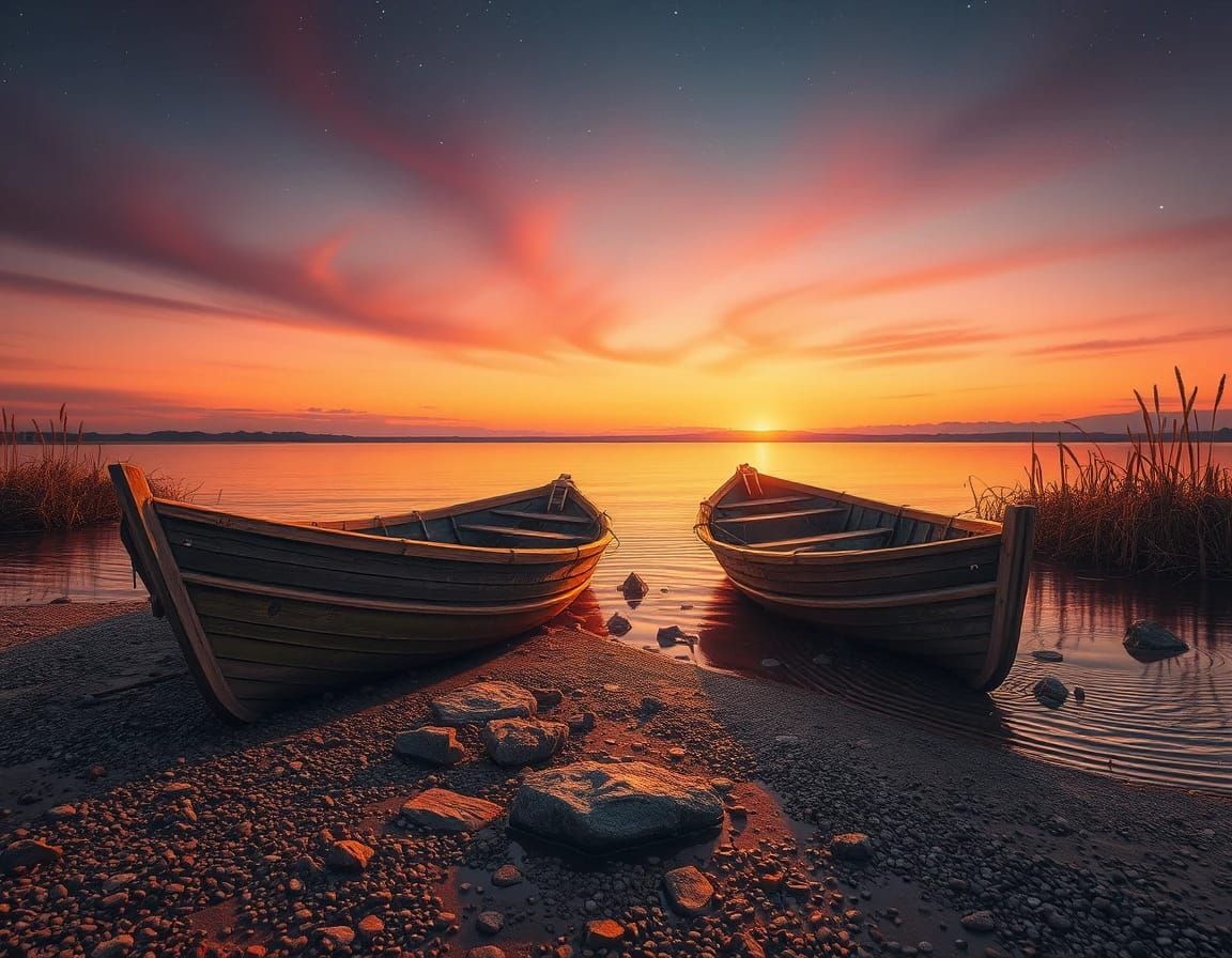 Sunset in the River 🔥🔥