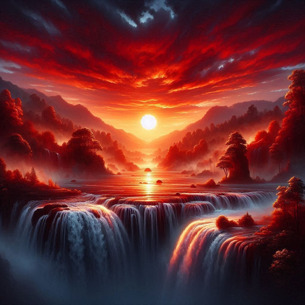 Waterfall Dawn