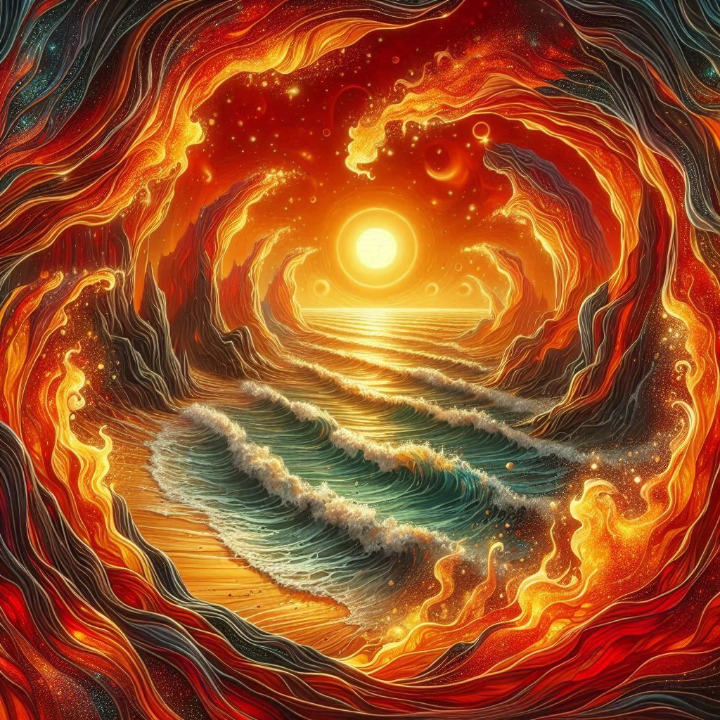 Swirling Sun
