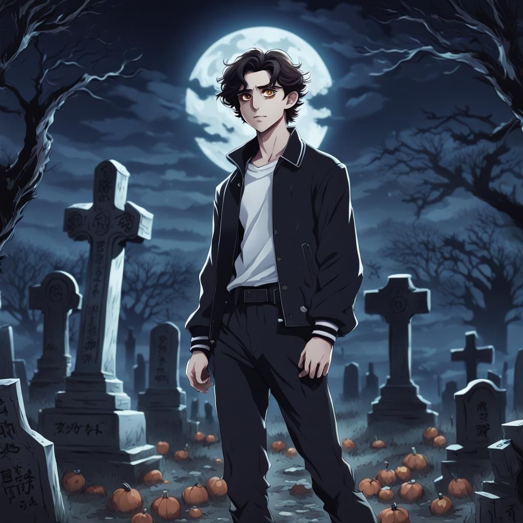 goth Timothée Chalamet