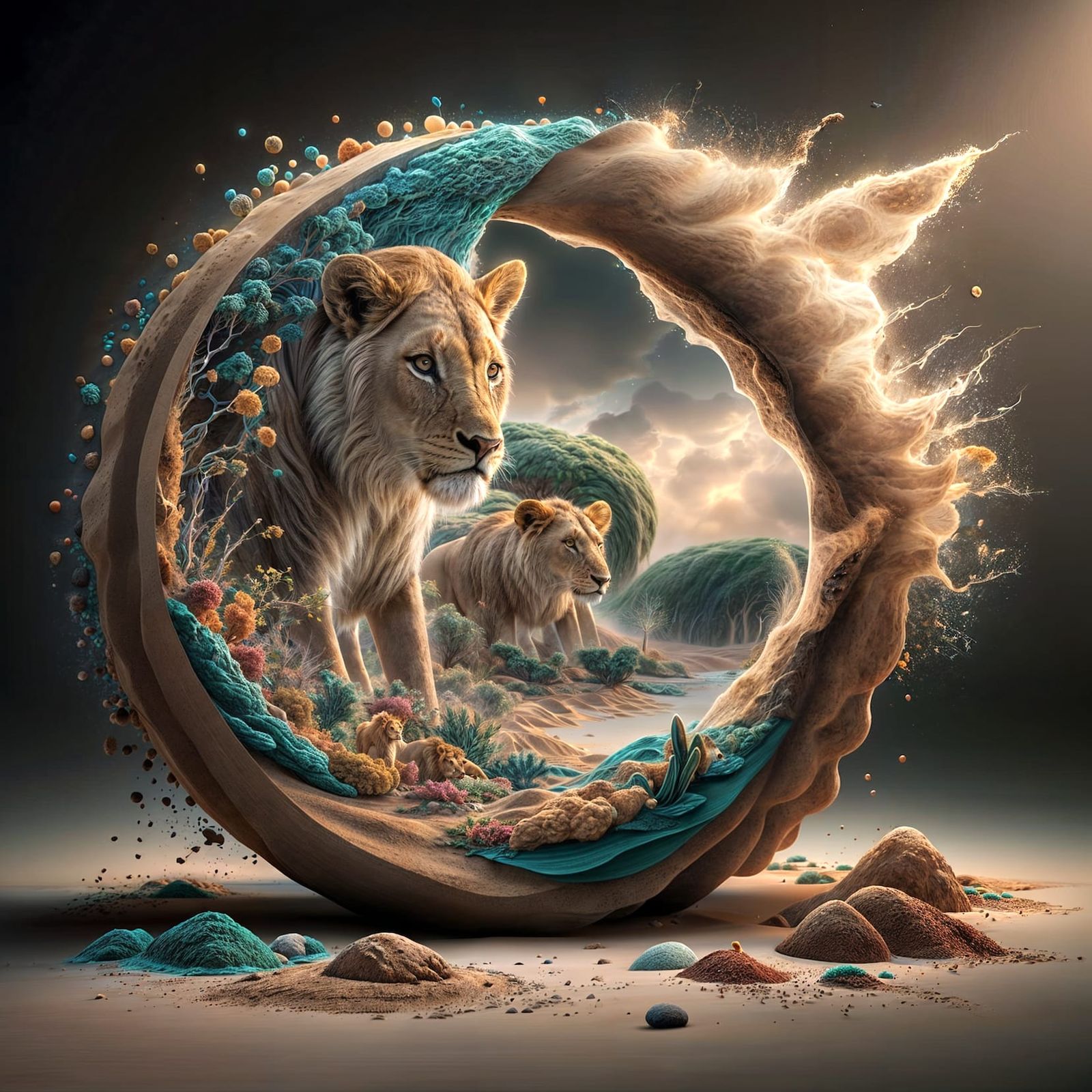 Everyone is Lion in This World