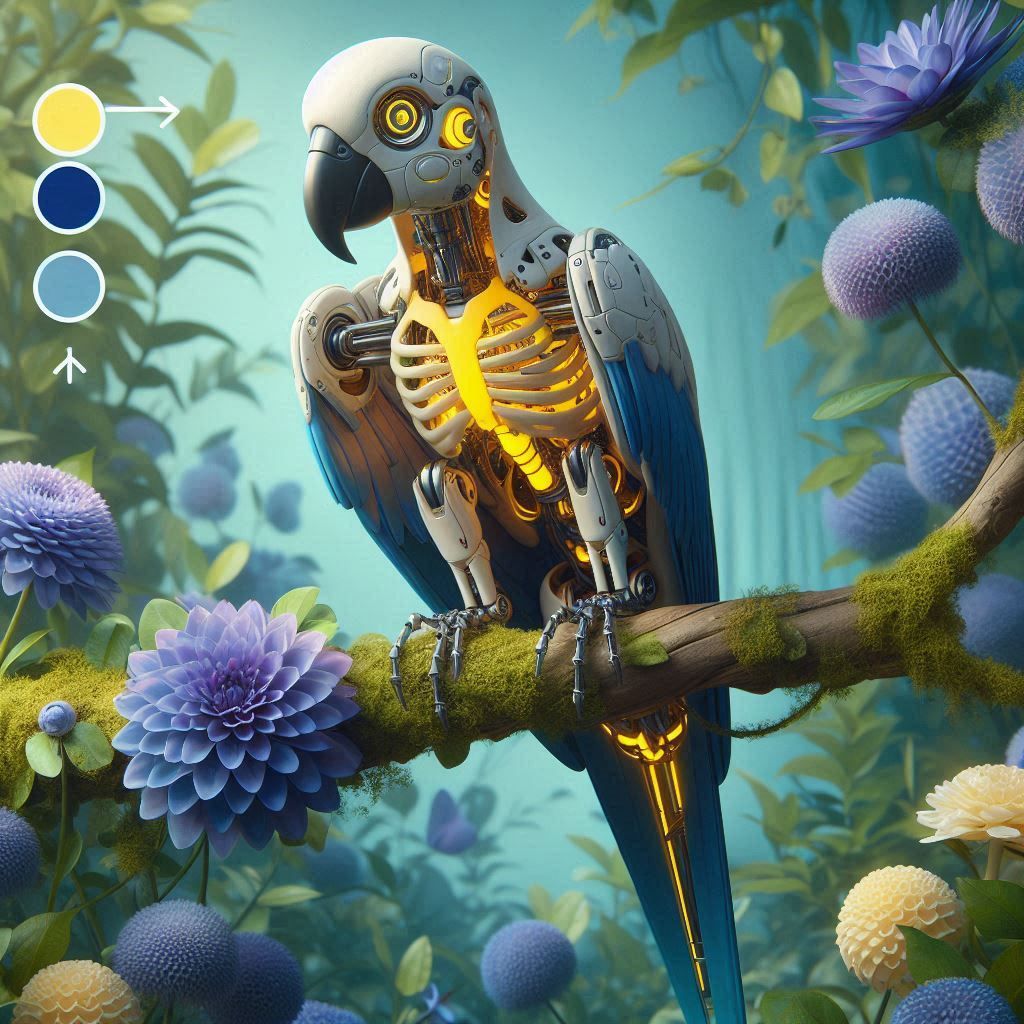 "Technological Aviary: The Mechanical Parrot in a Cybernetic...