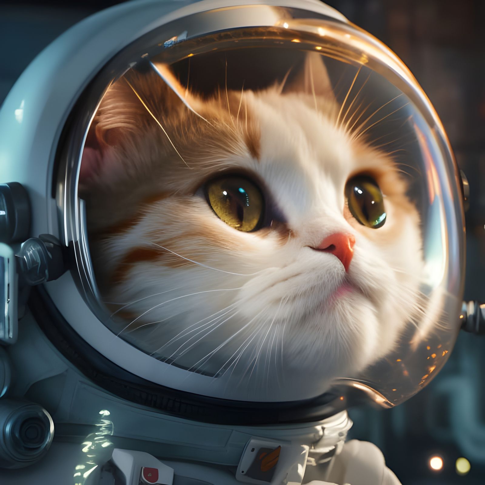 cat astronaut - AI Generated Artwork - NightCafe Creator