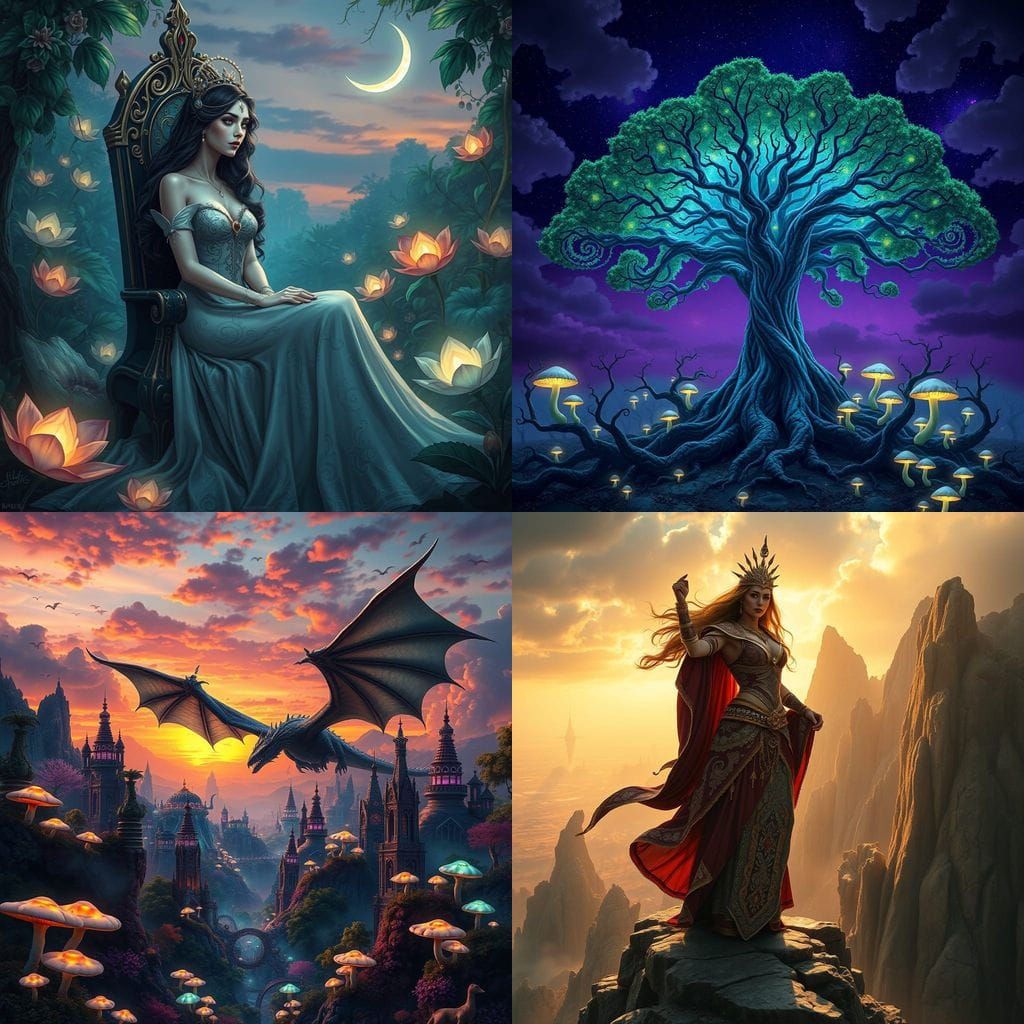 Cat Shaped as a Pomegranate Sitting on a Swing in a Courtyar...