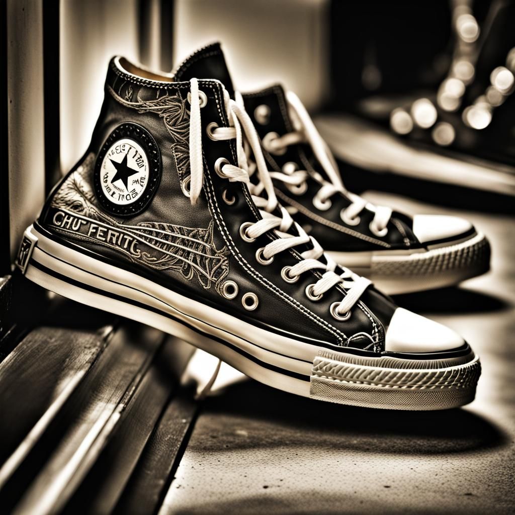Chuck taylors  a modern day nefertiti would wear