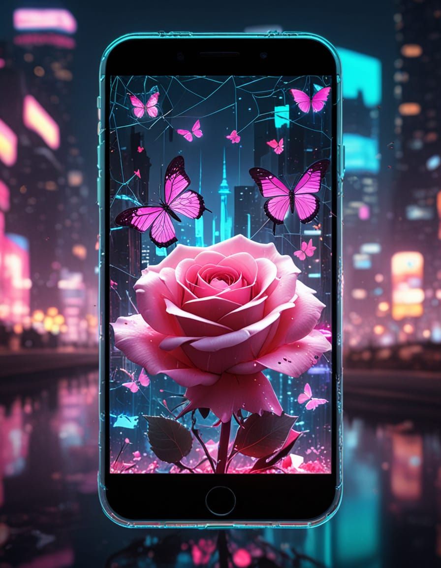 SMARTPHONE ROSE