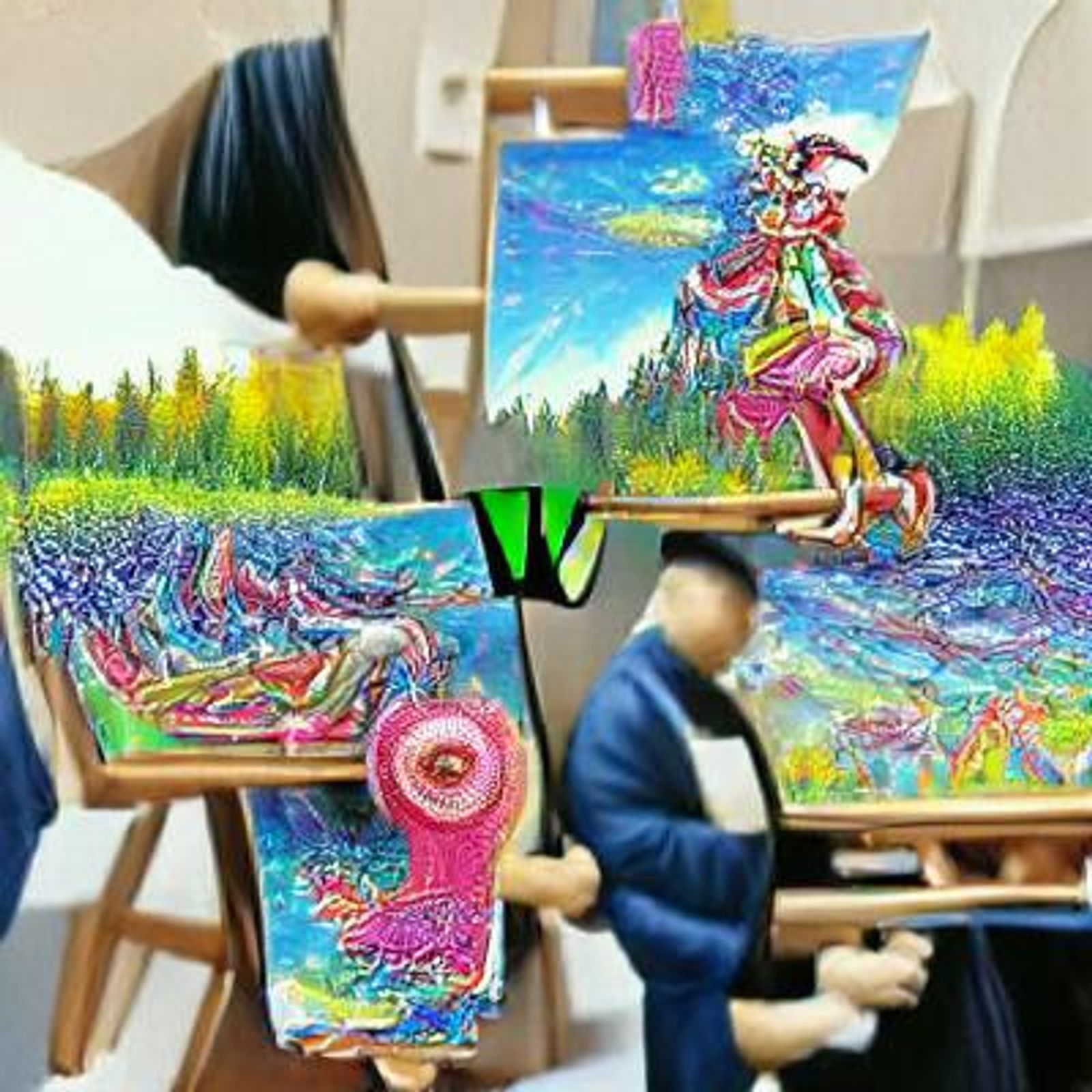 AI vs Artist - AI Generated Artwork - NightCafe Creator