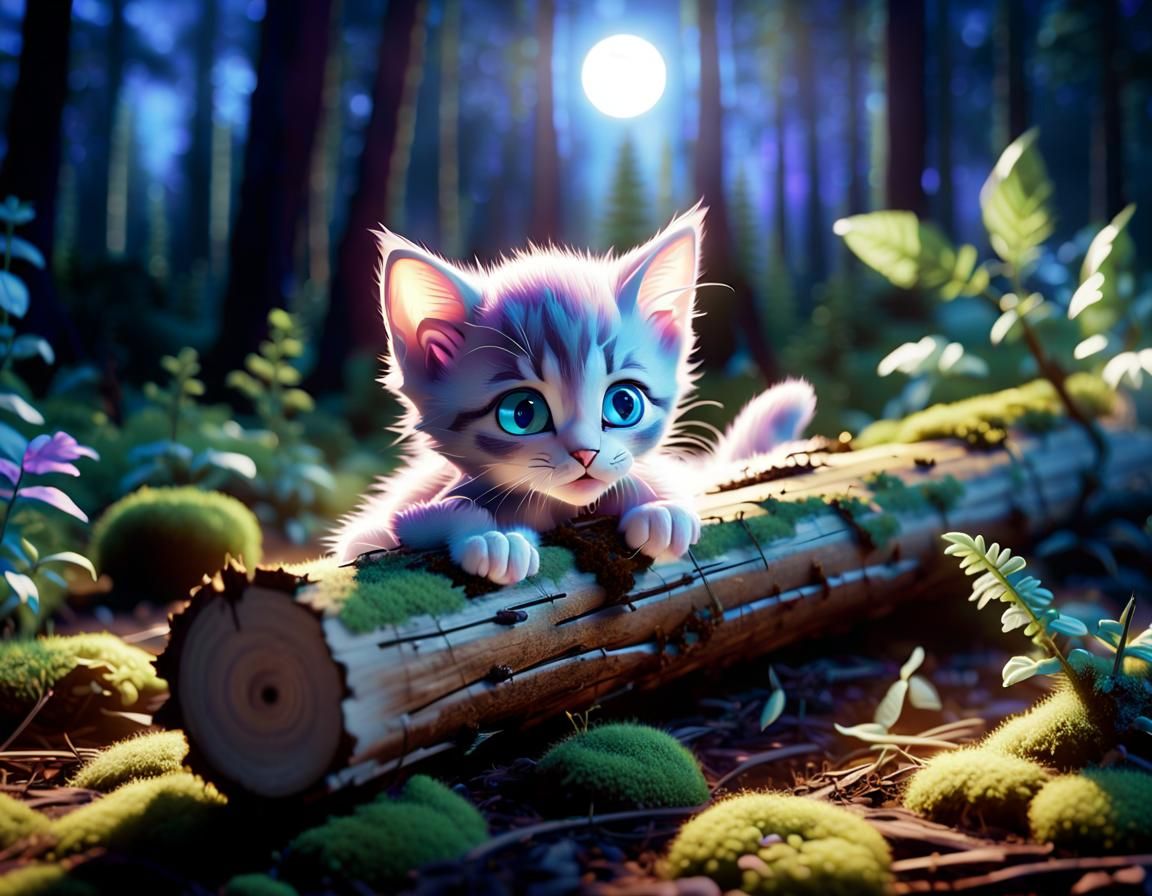 Curious kitten