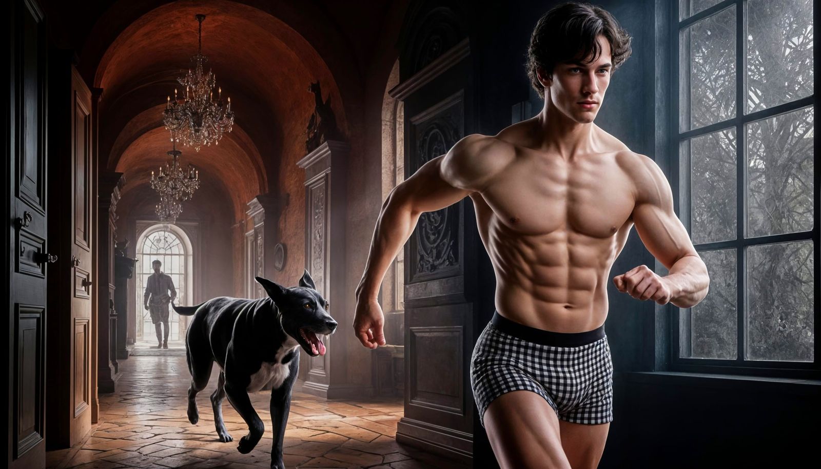 Sherlock knows his way around the villas from his wild in flagranti years  by @Lupus