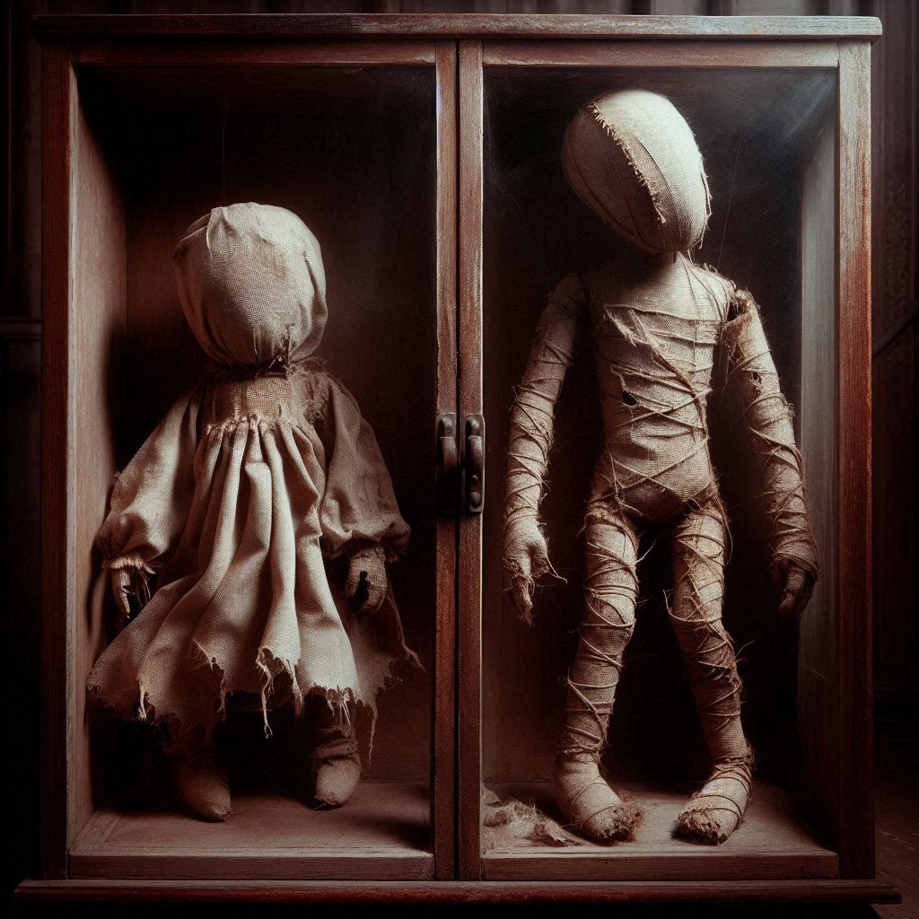 Devoted siblings on display