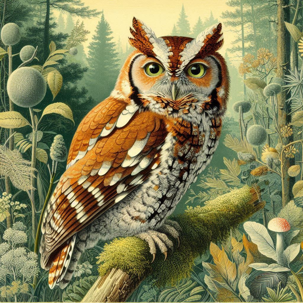 Eastern Screech Owl - Temperate Forests