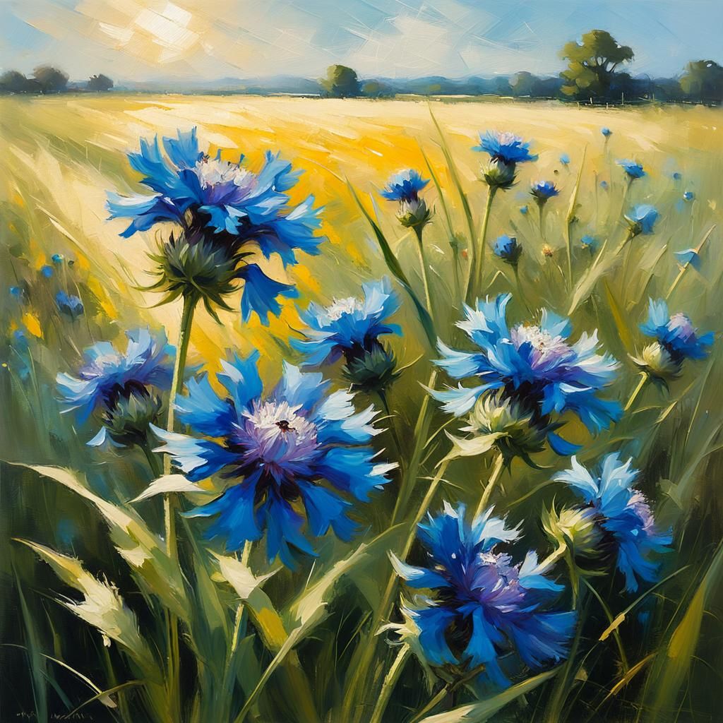 impressionistic oil painting