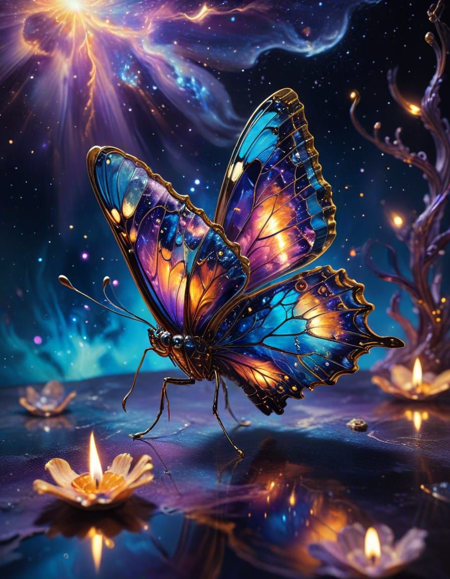 Magic butterfly   by @Roswarcus