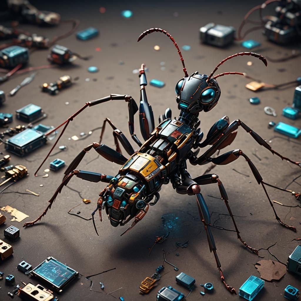 A cybernetic ant 