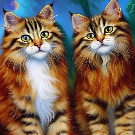 Sisters - AI Generated Artwork - NightCafe Creator