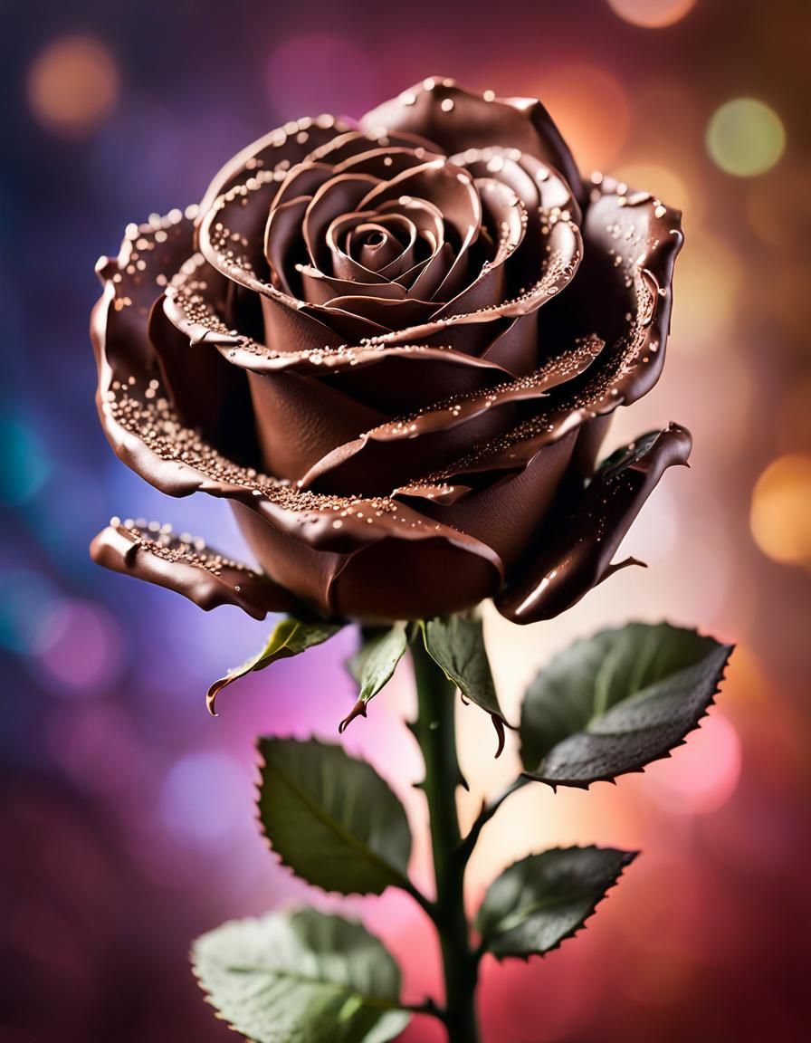 Delicious Chocolate Rose  by @undefined