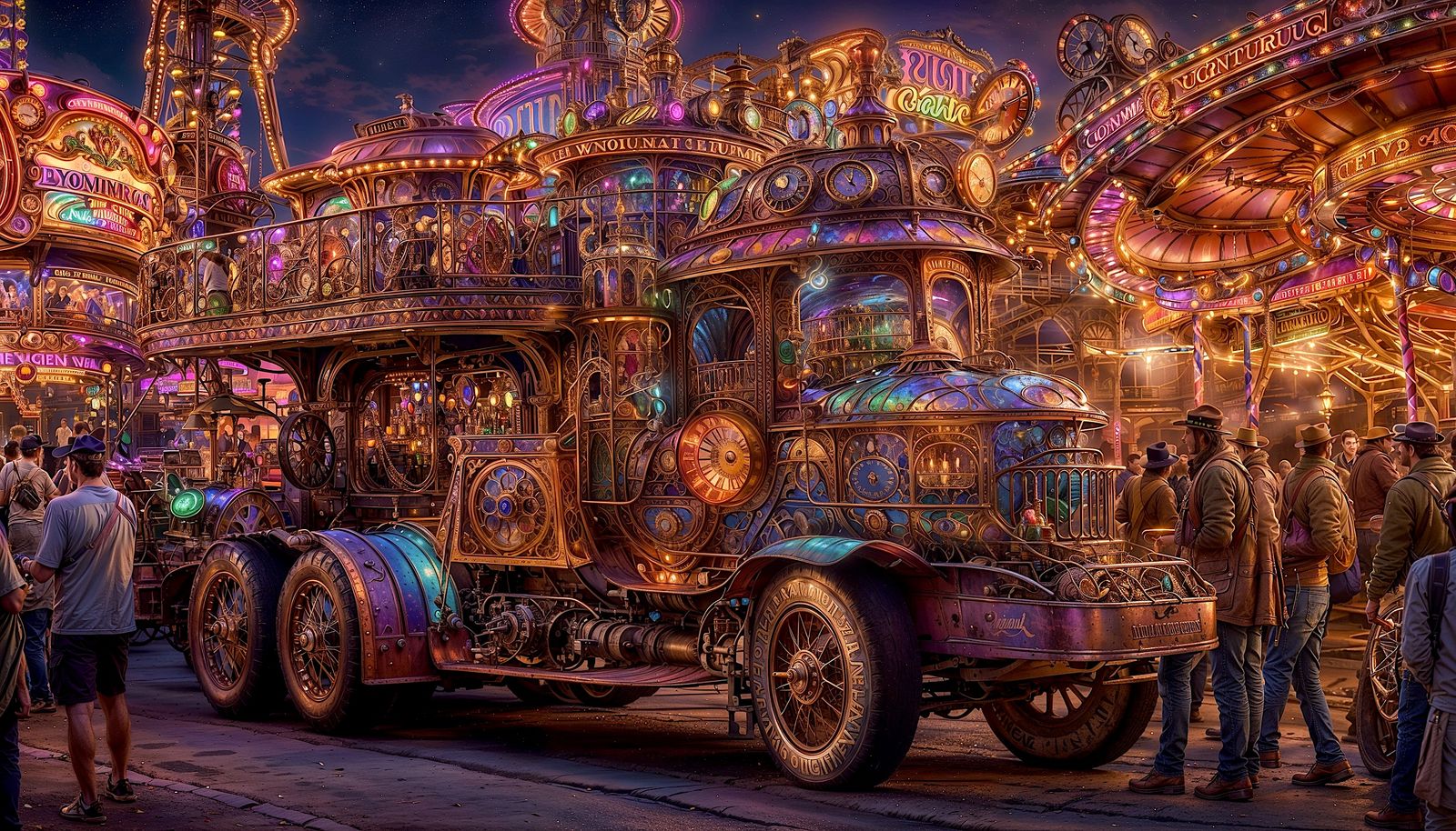 Exploring the attractions of an amusement park - Oldies Goldies #39