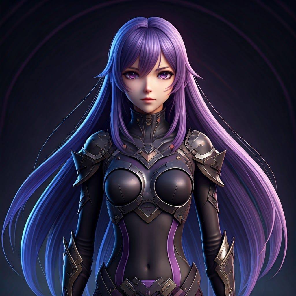 Purple  by @Moon Rabbit