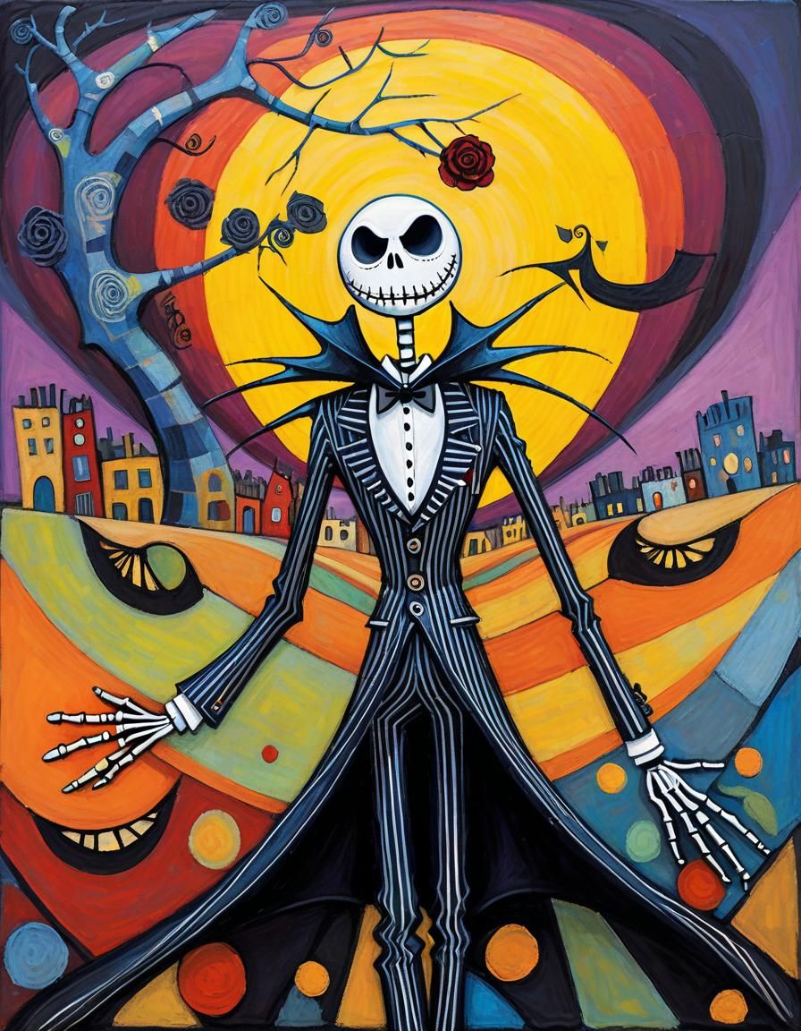 Skellington - AI Generated Artwork - NightCafe Creator