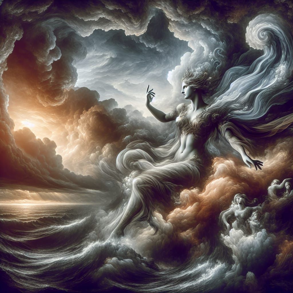 Botticelli-style Goddess Eirian