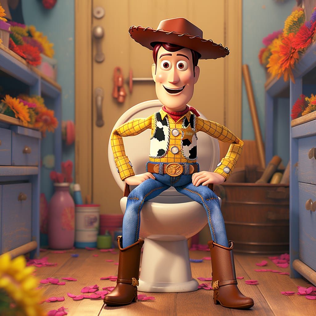 Woody “ There’s a Poo in my boots”