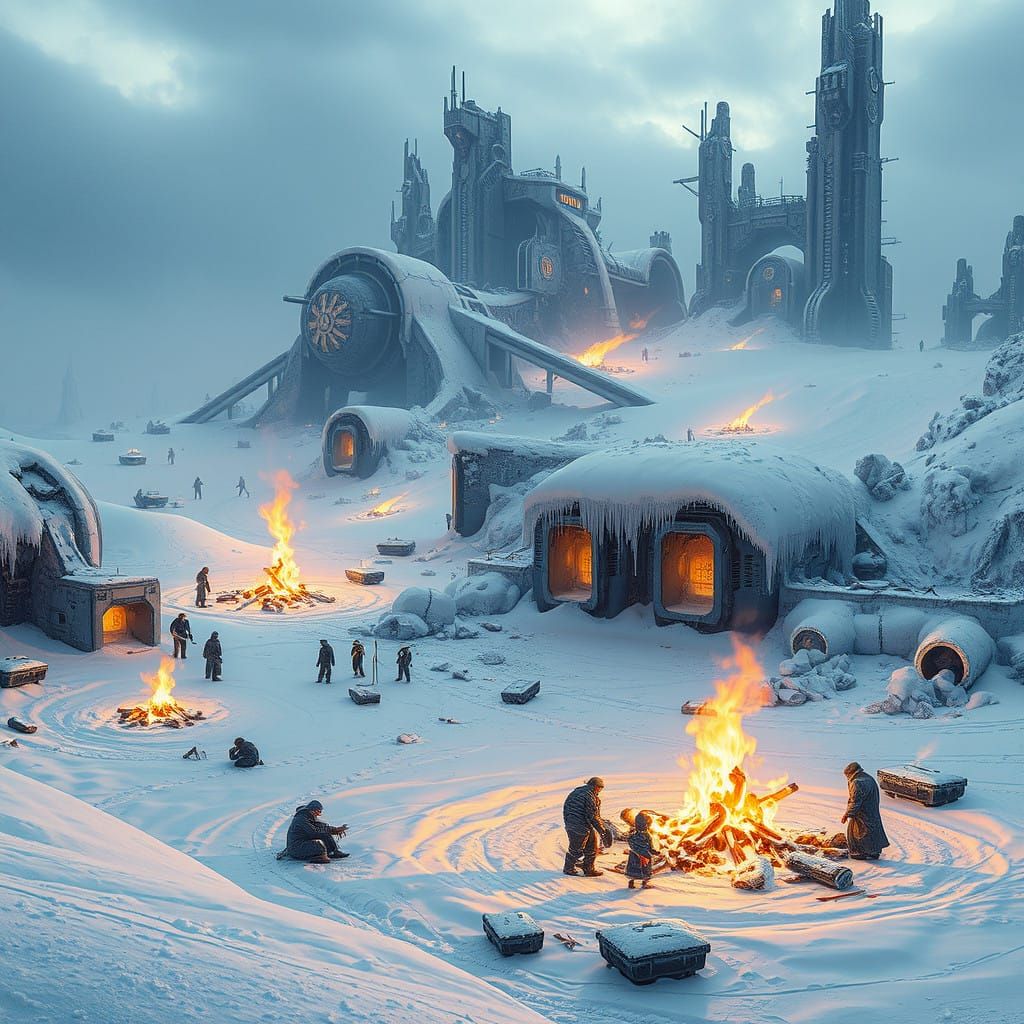  So cold So hungry  by @Andrea Angel