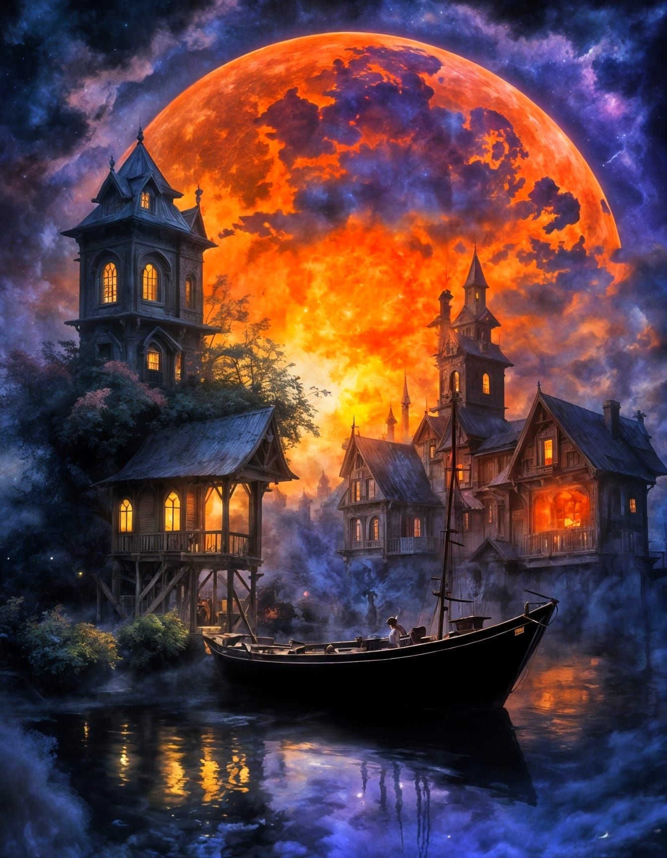 Night Colours  by @Nikko P