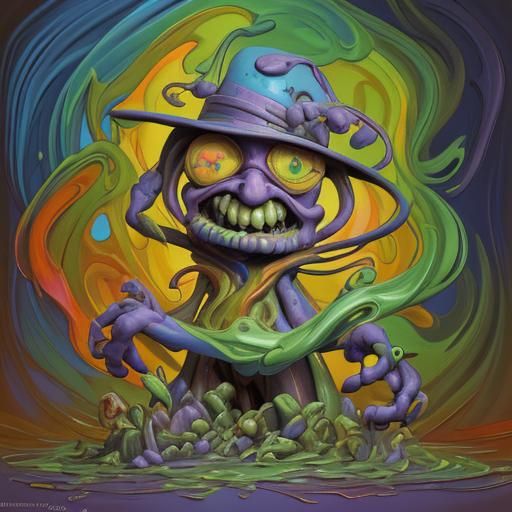 Anthropomorphic elemental created by the powerful spell of t...