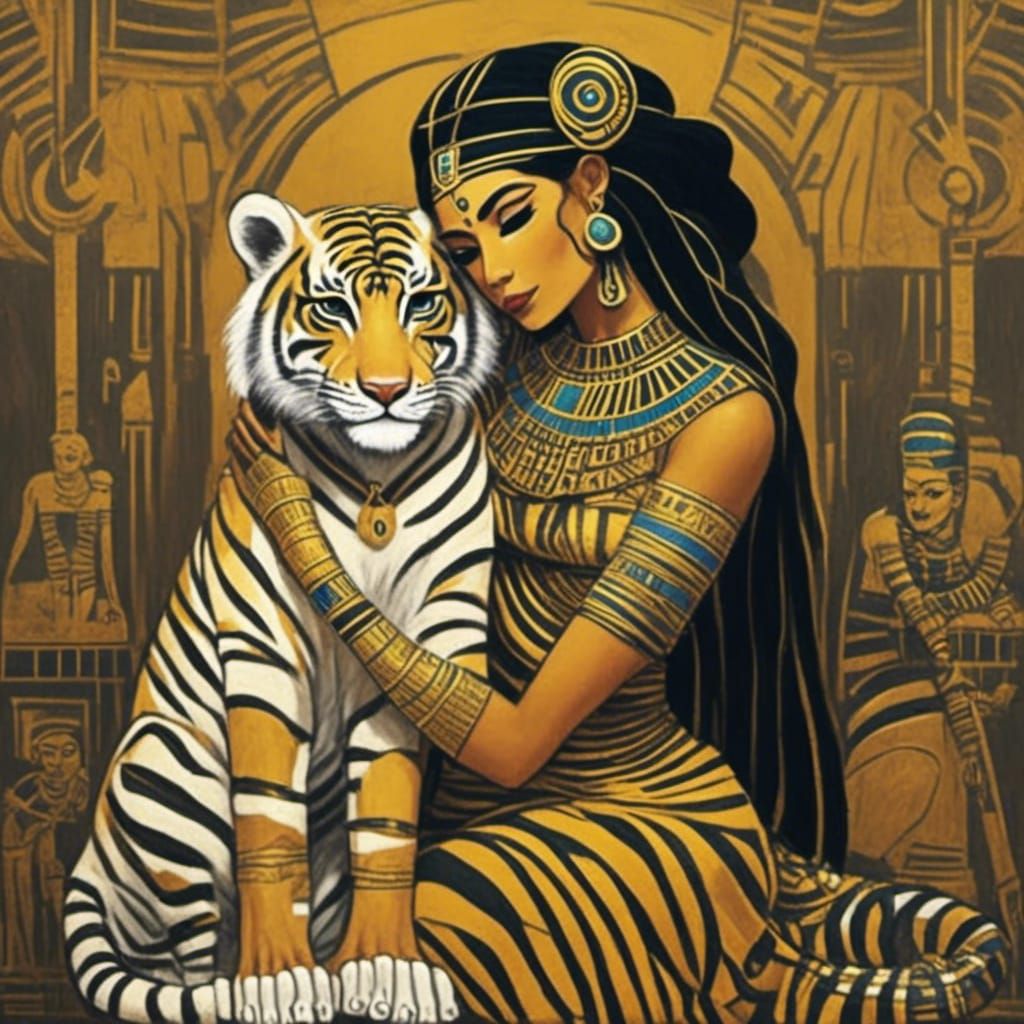 <lora:Cleopatras Gold:1.0> The Tigress