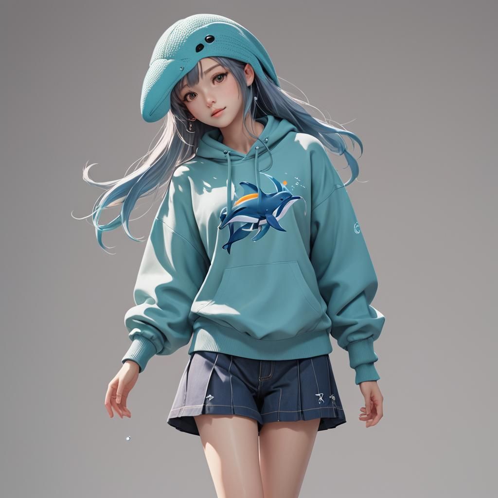 dolphin girl