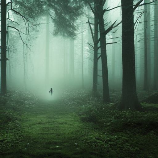 ghost hunt in the forest
