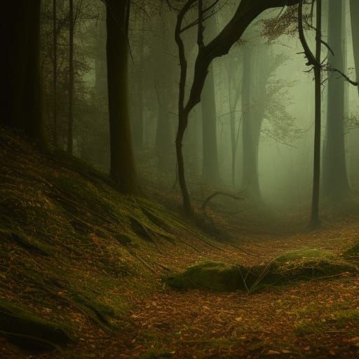 ghost hunt in the forest