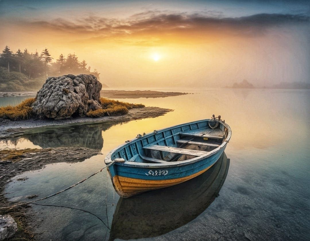 Luminous Fishing Boat II