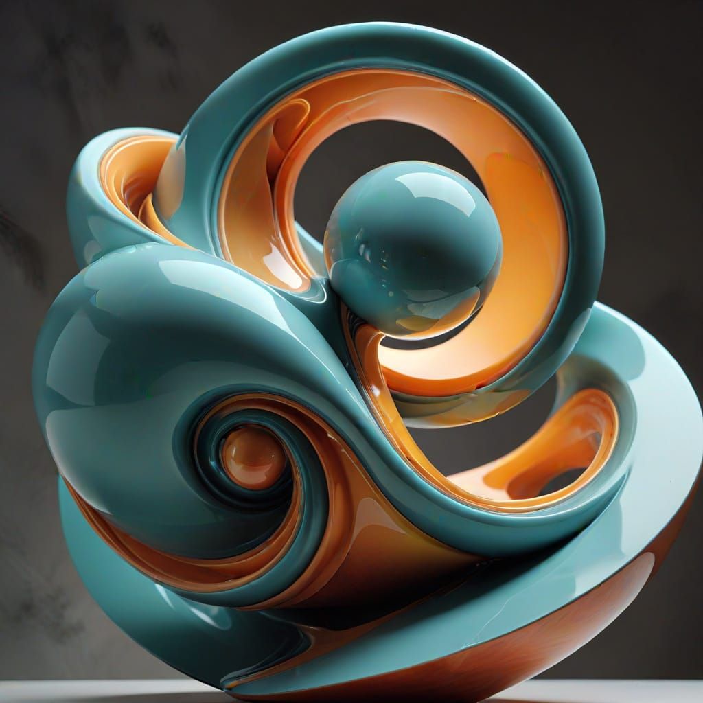 gravity-defying sculpture  by @05r