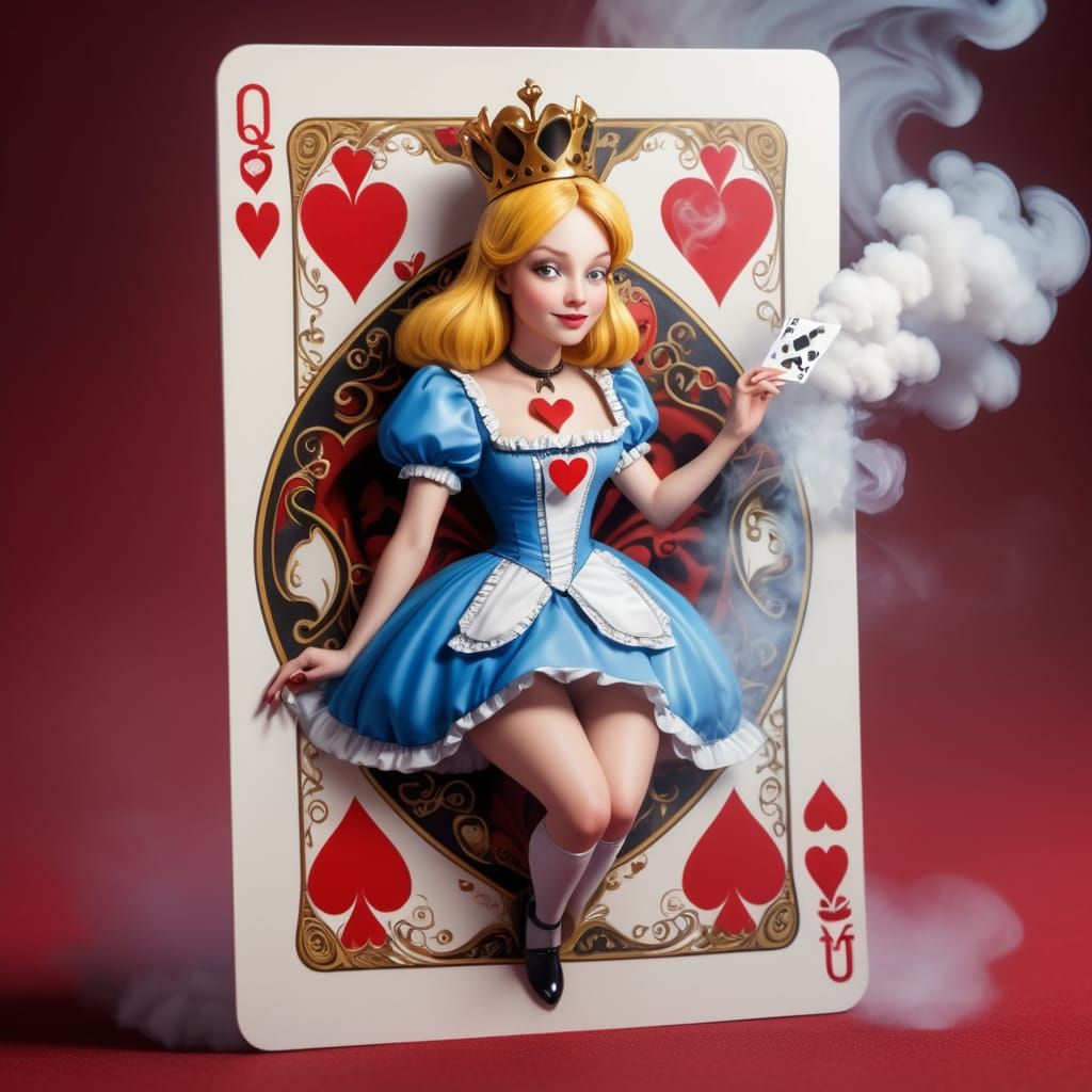 Alice Took Over The Queen's Card