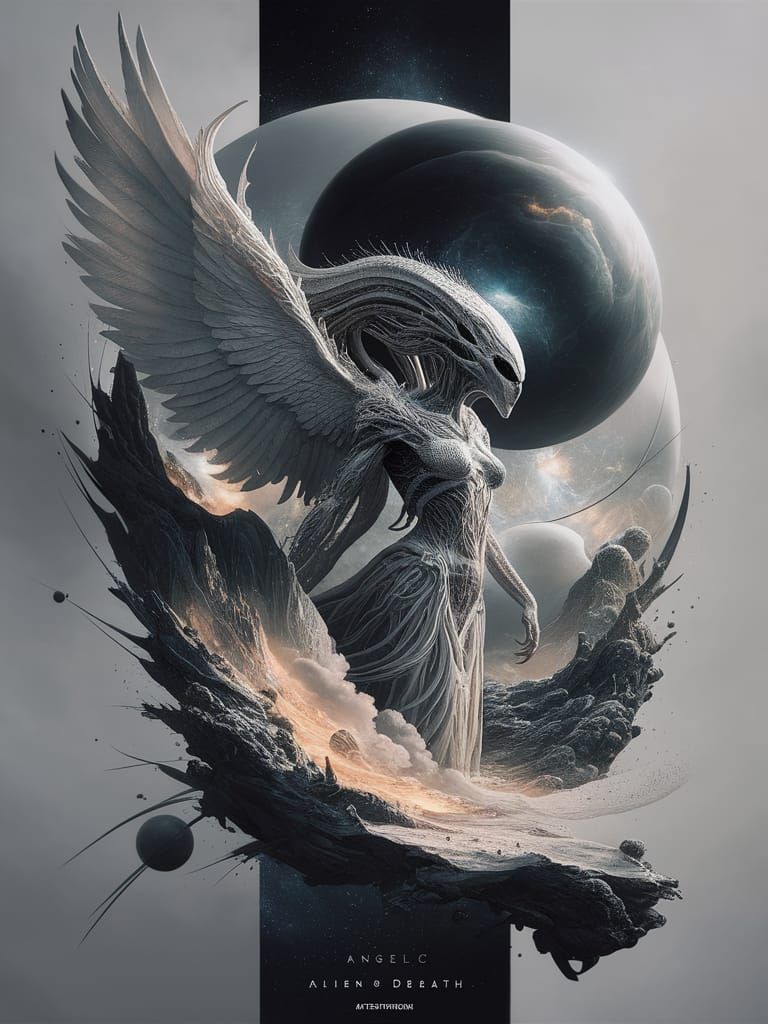 Angelic alien of death