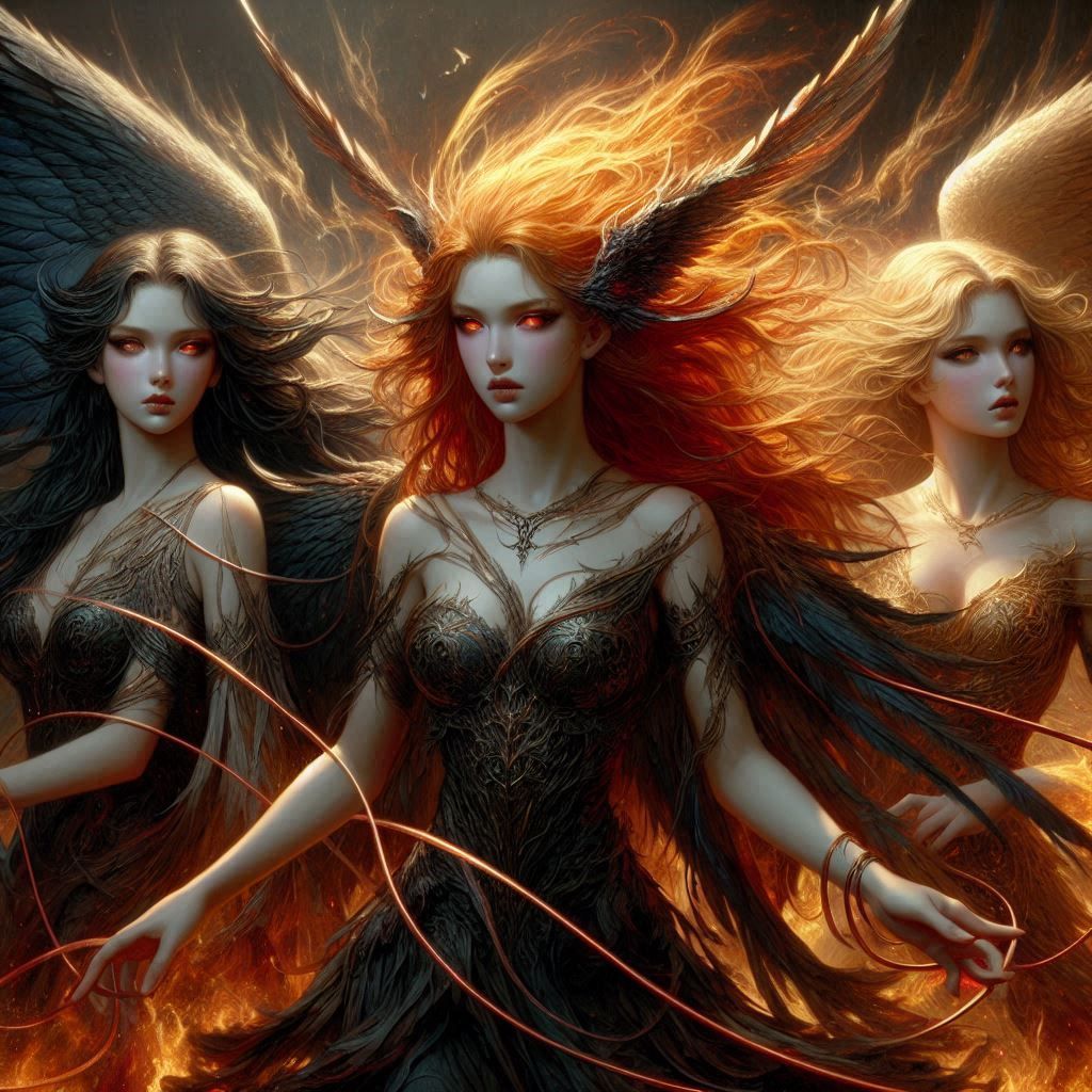 The three Erinyes