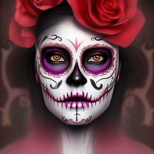 Dia De Los Muertos - AI Generated Artwork - NightCafe Creator