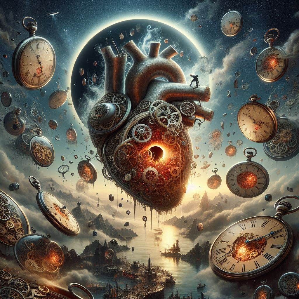 When the heart stops beating.......... time runs out!