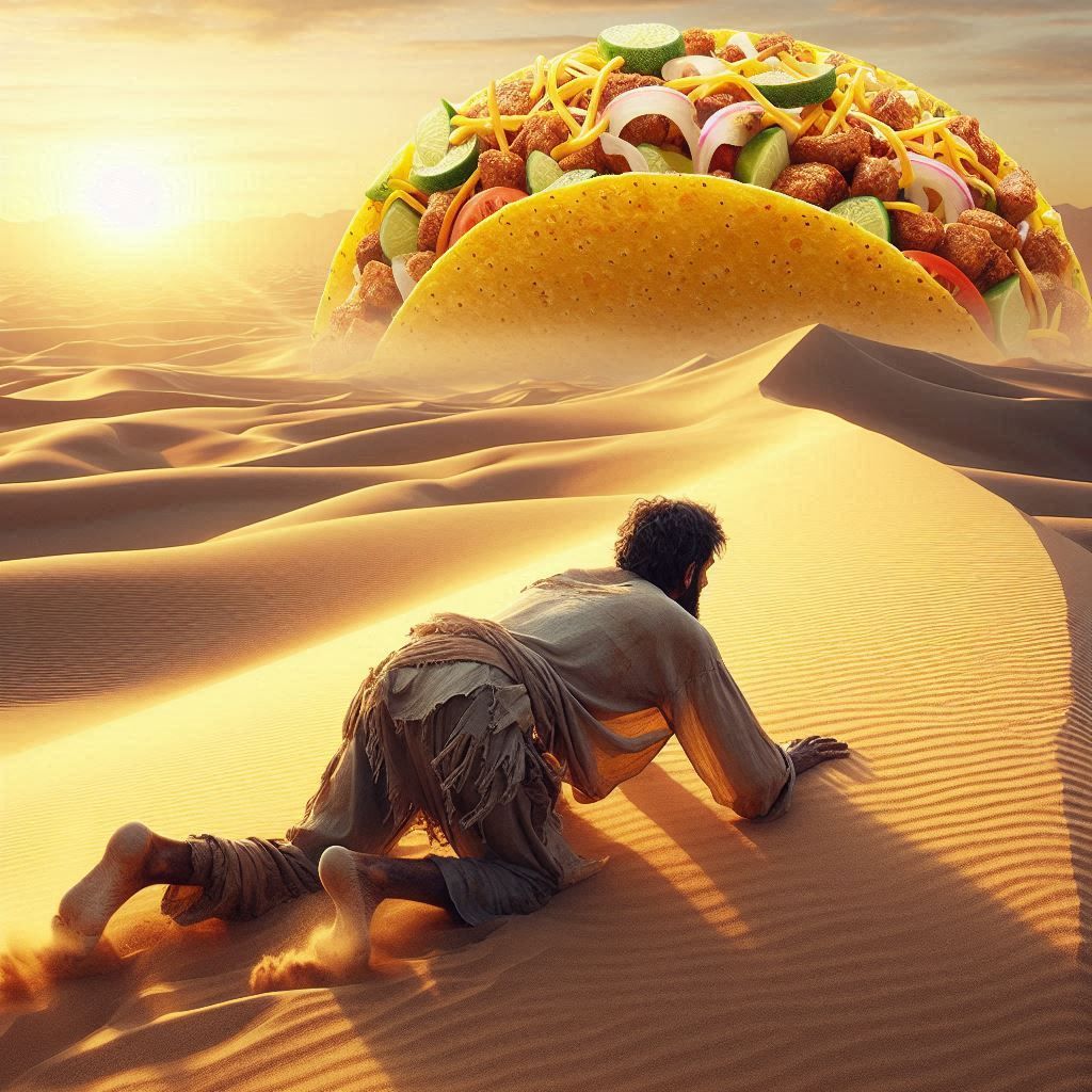 The puzzling phenomenon of the taco mirage