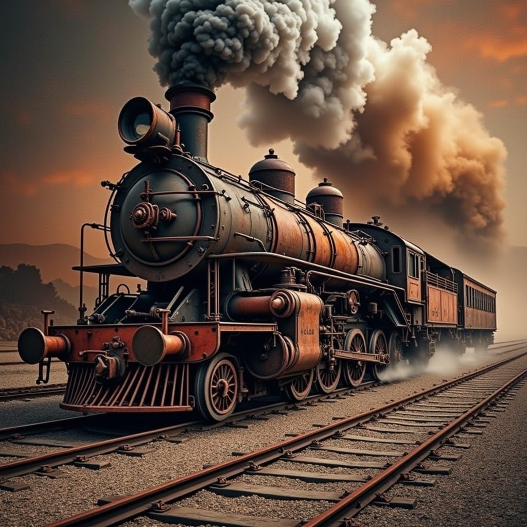 <lora:Stone Ground Grits:0.1> digital static, rust splatter, dirt blowing across the image, photo quality, extreme dust particle effect, ext...