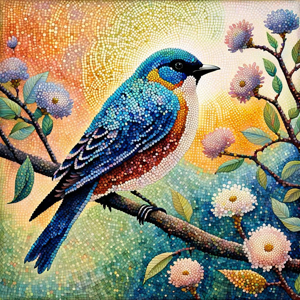 Warm Sunrise With its Favourite Food ❤️  by @Onyx