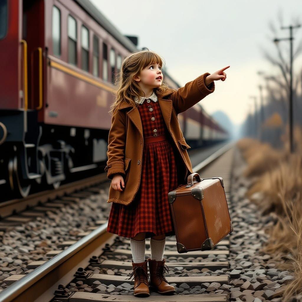 She misses someone...