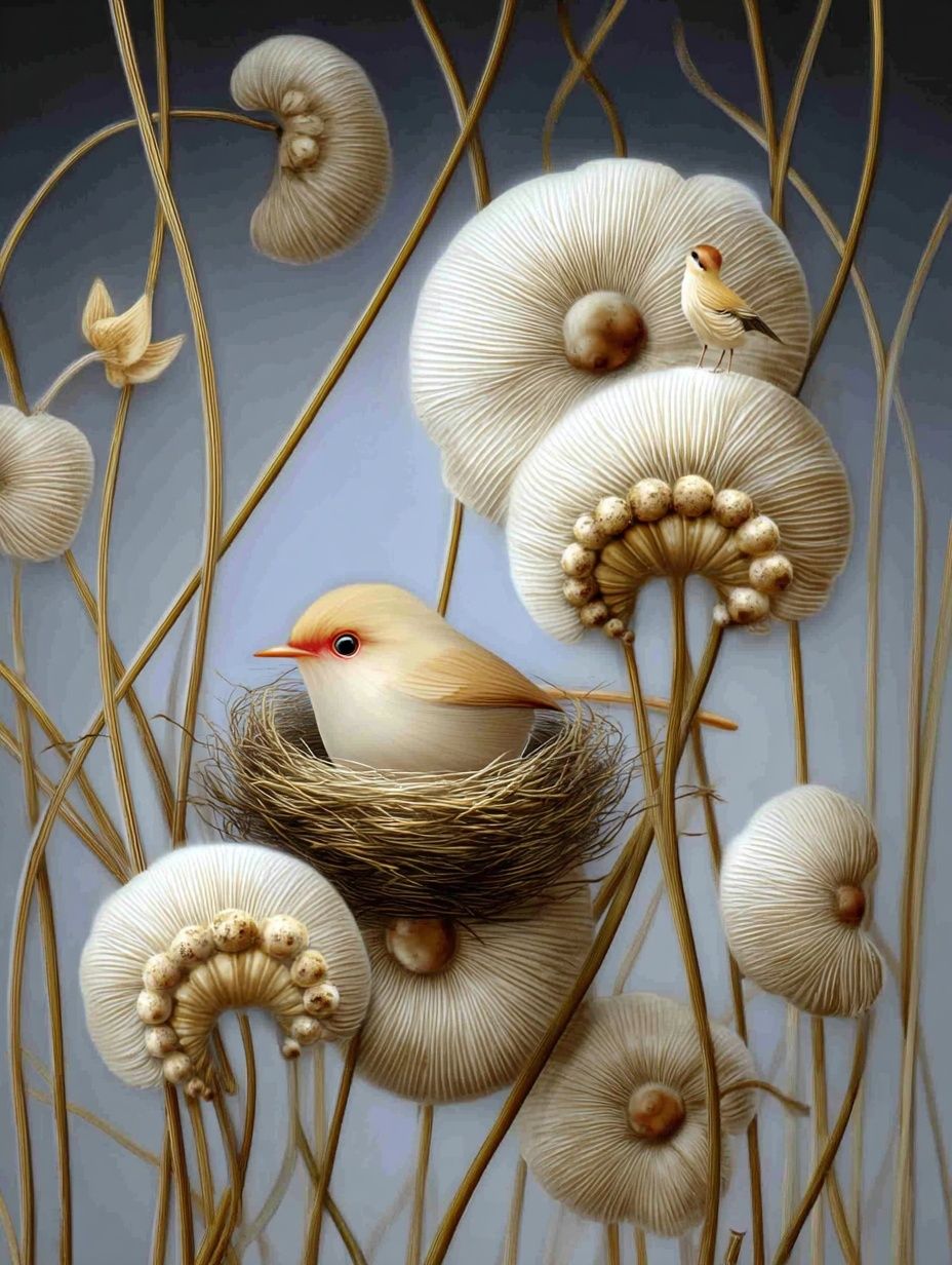 A nest in the fields