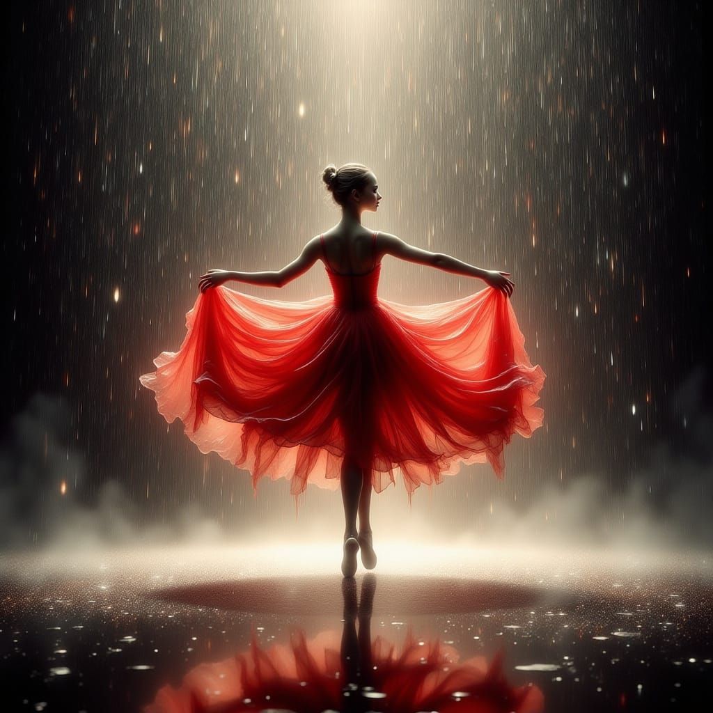 Dancing in the rain