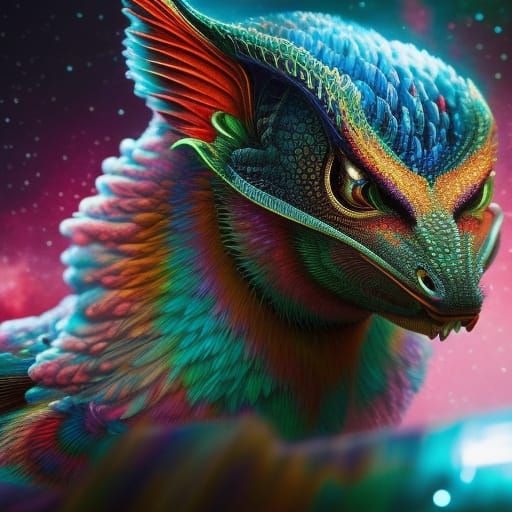 Celestial Griffin - AI Generated Artwork - NightCafe Creator