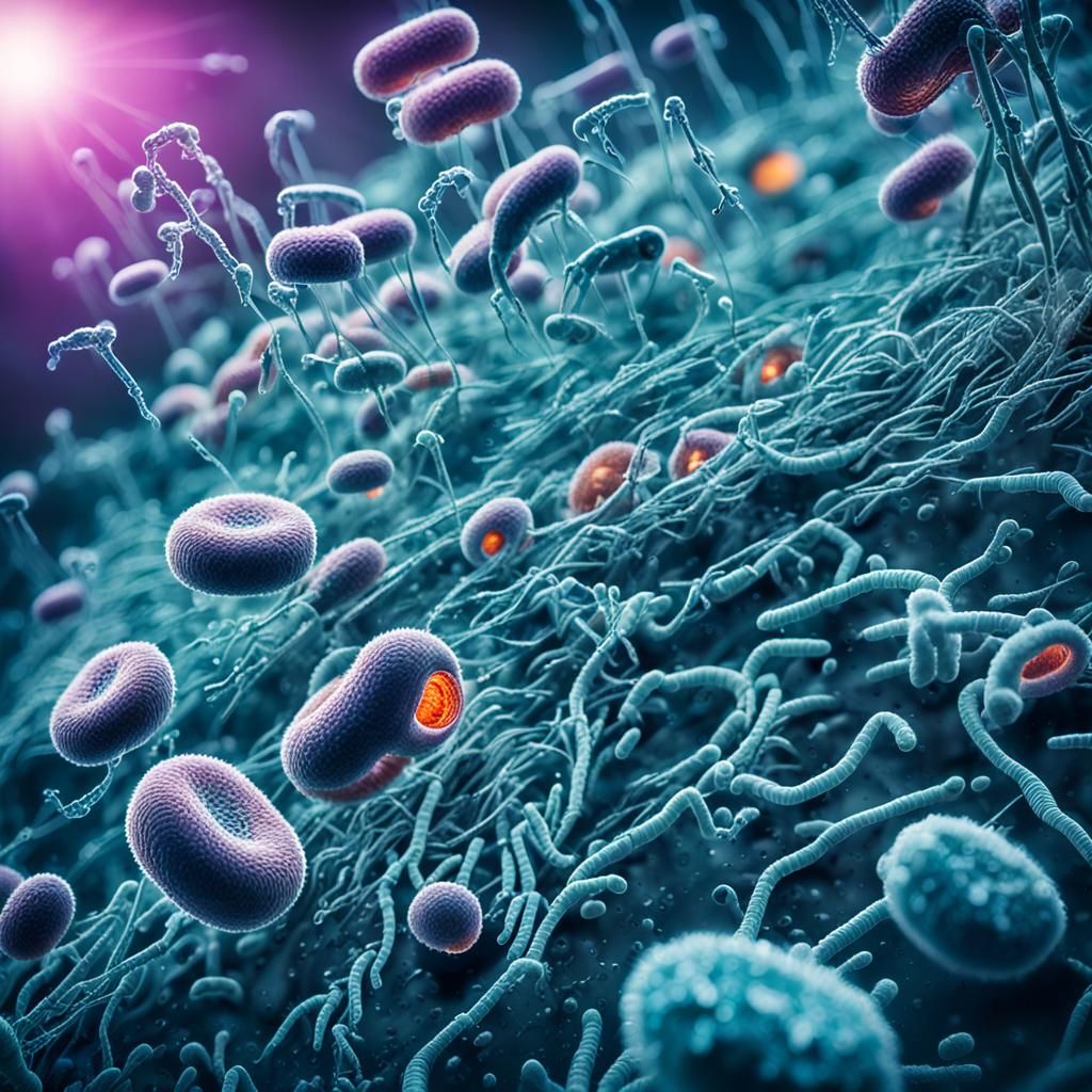 Bacteria.  by @Darth Grouch