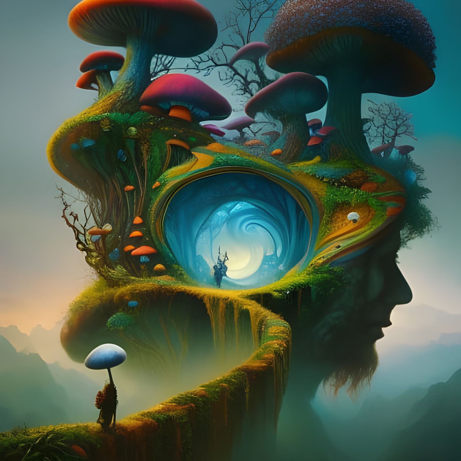 'Mindscape'  by @Shr00m