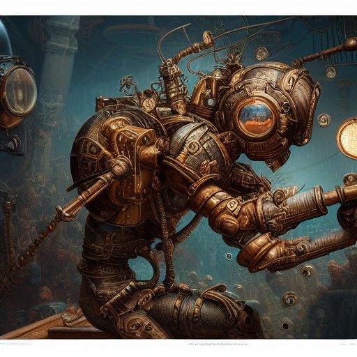 Nuts and Bolts warrior Amazing detailed photography of a per...